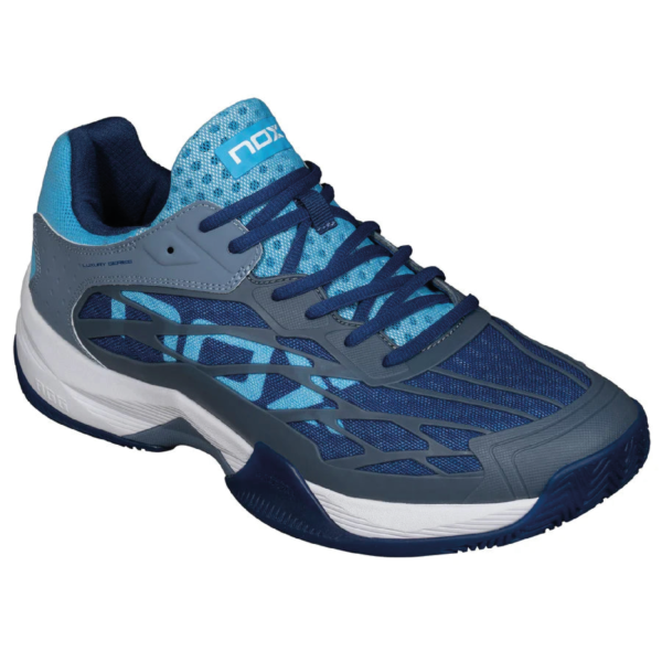 NOX ZAPATILLA AT10 LUX PIEDRA/AZUL BONNIE - Imagen 4