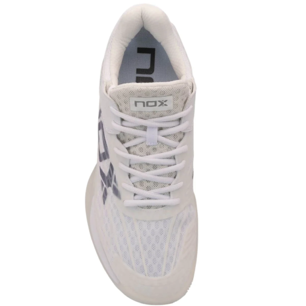 NOX ZAPATILLAS AT10 LUX BLANCO/GRIS - Imagen 4