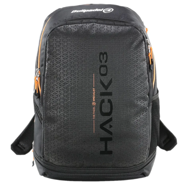 BULLPADEL MOCHILA HACK 2024 NEGRO