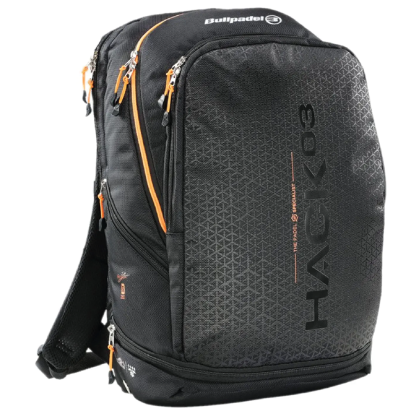 BULLPADEL MOCHILA HACK 2024 NEGRO - Imagen 4