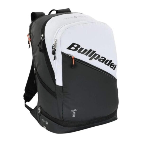 BULLPADEL MOCHILA PAQUITO NAVARRO HACK BLANCO - Imagen 3