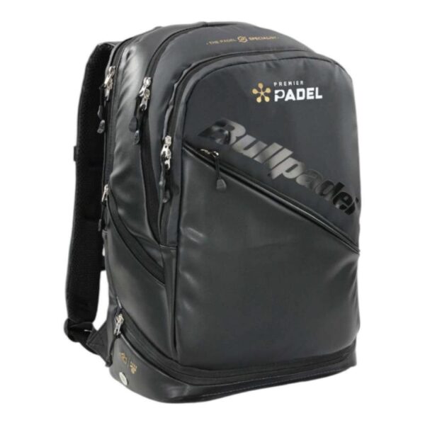 BULLPADEL MOCHILA PREMIER PADEL HACK NEGRO - Imagen 3