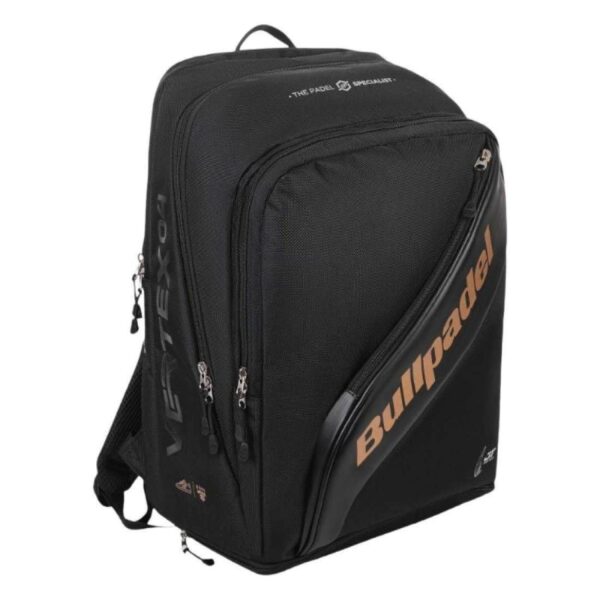 BULLPADEL MOCHILA JUAN TELLO VERTEX NEGRO - Imagen 4