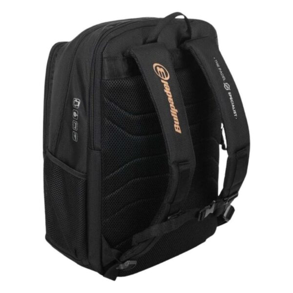 BULLPADEL MOCHILA JUAN TELLO VERTEX NEGRO - Imagen 2