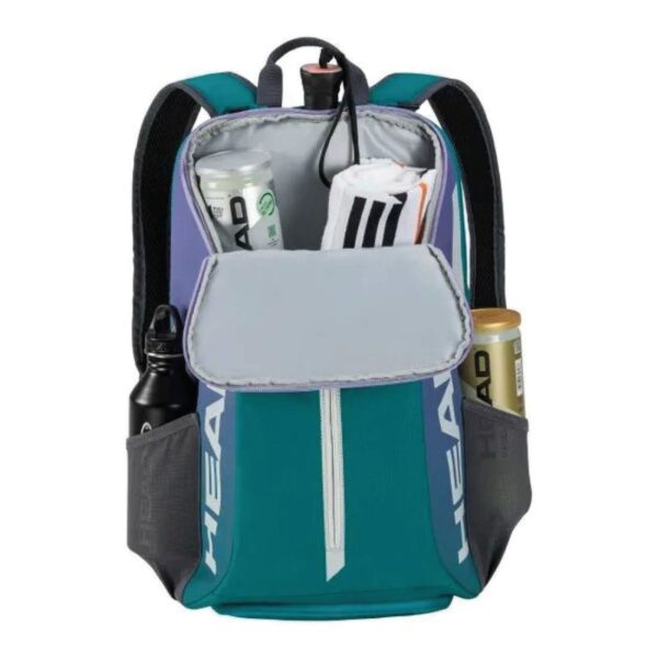 Head Mochila Tour 25L Verde Morado - Imagen 3