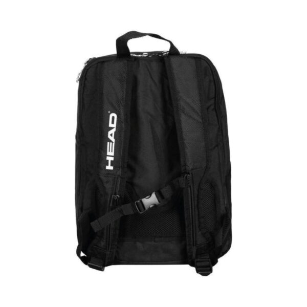 HEAD MOCHILA TOUR 14L NEGRO BLANCO JUNIOR - Imagen 2