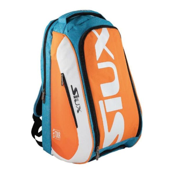 SIUX MOCHILA PRO TOUR AZUL NARANJA - Imagen 3